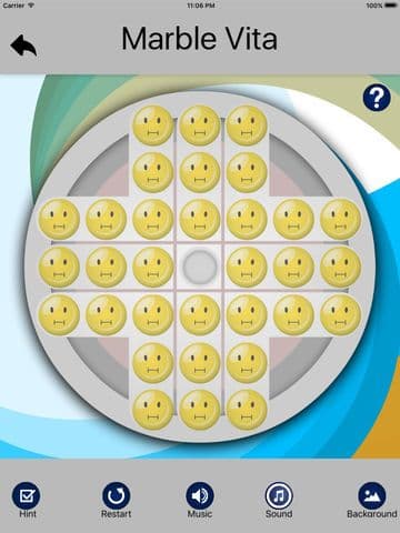 Marble Vita Free - Play With Peg Solitaire screenshot 2