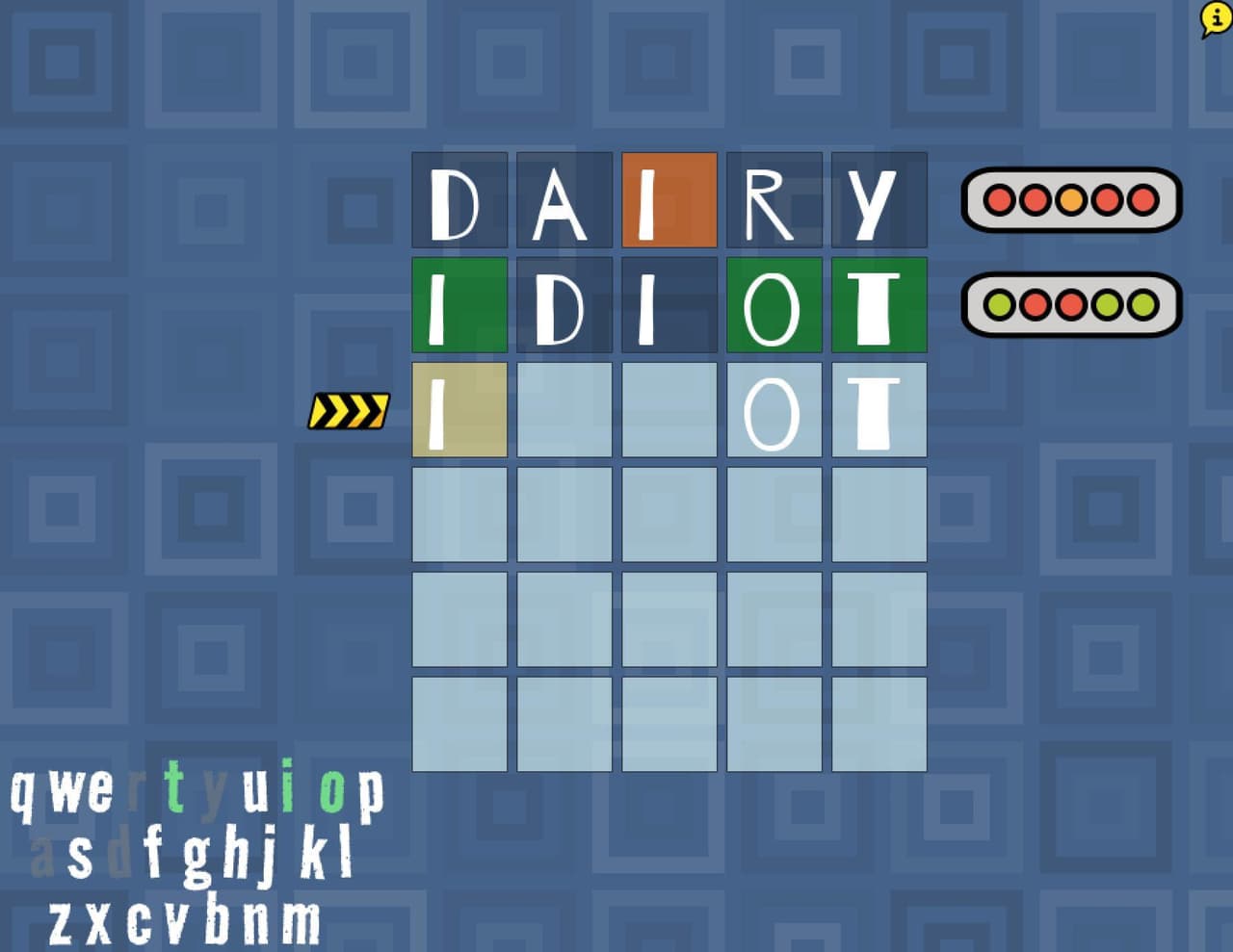 WordHack screenshot 2