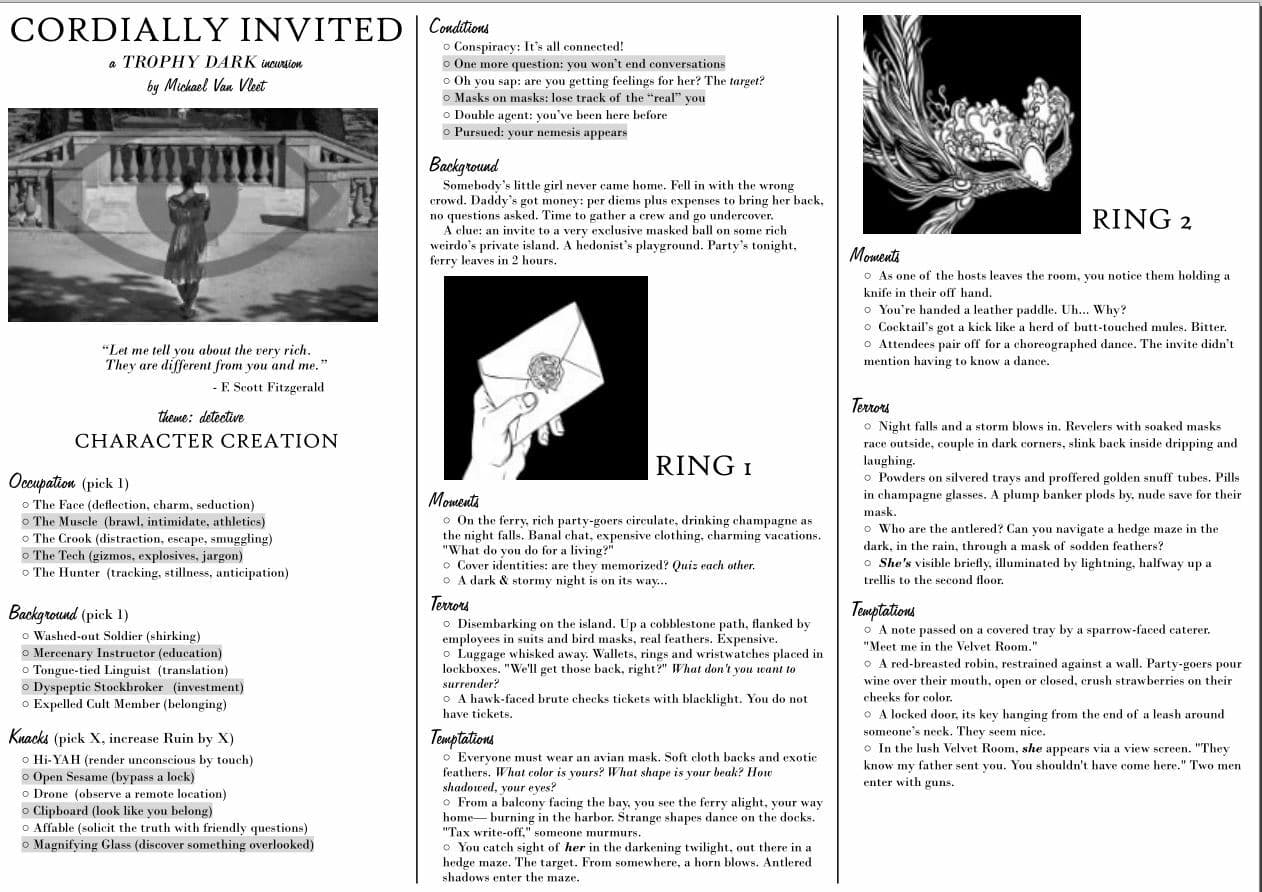Trophy Dark: Cordially Invited screenshot 3