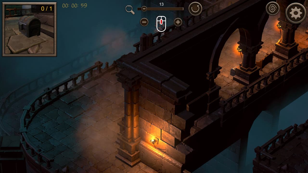 Hidden Dungeon Top-Down 3D screenshot 2