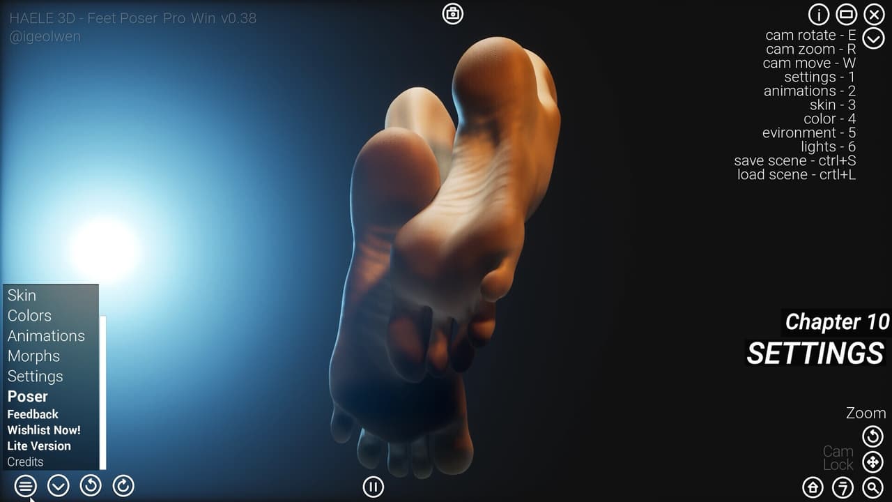 HAELE 3D - Feet Poser Pro screenshot 3