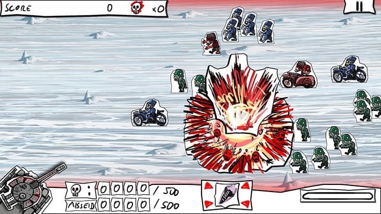 Paper Wars: Cannon Fodder Devastated