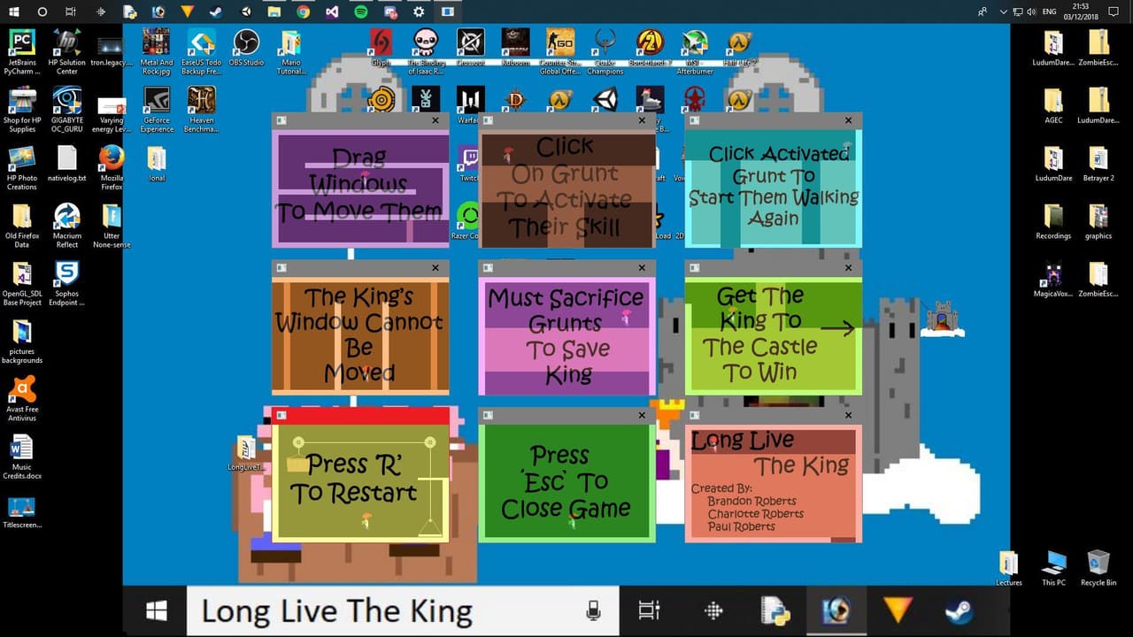 Long Live The King (Player-Two)