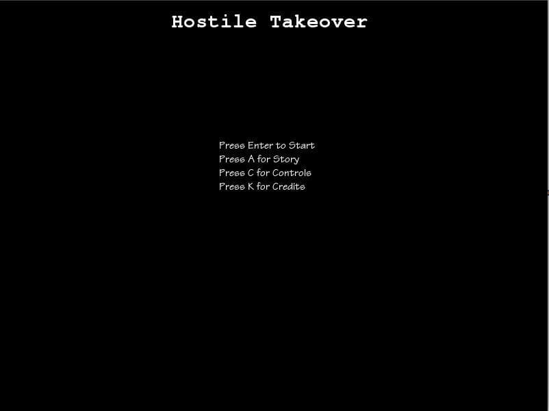 Hostile Takeover - Demo screenshot 2