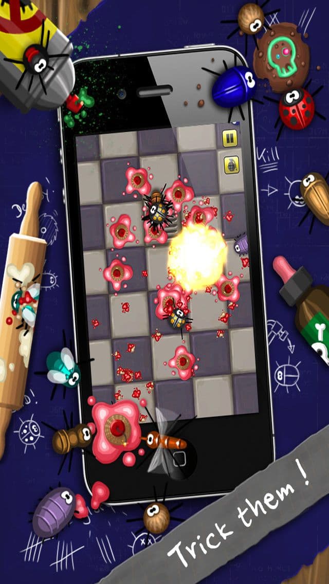 Pocket Bugs & Photo Destroyer: Destroy insects and relief stress!