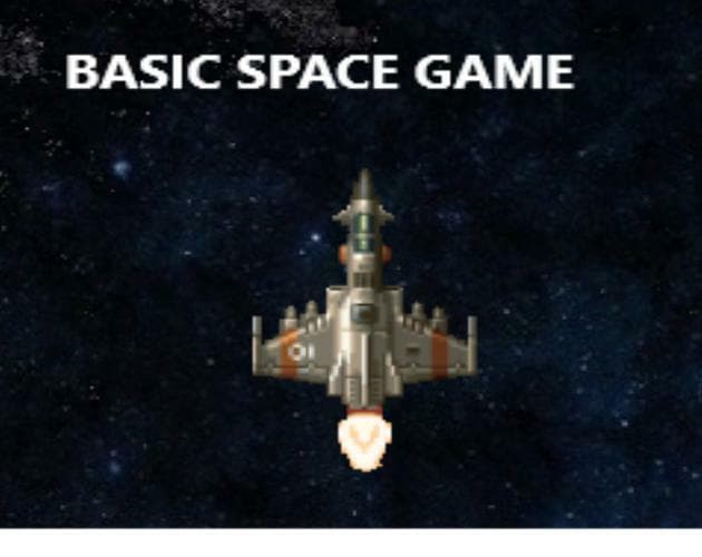 Basic Space Game