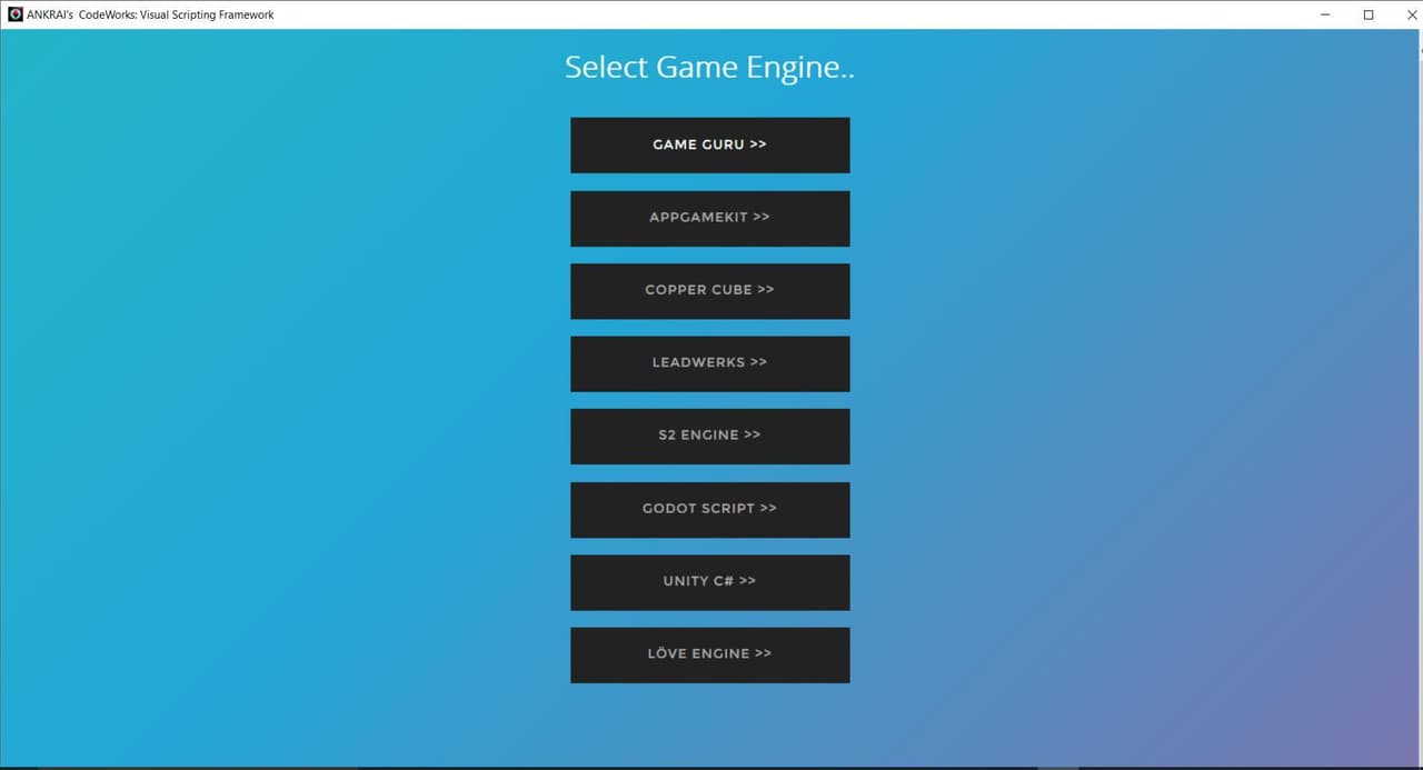 CodeWorks: Visual Scripting Framework screenshot 2