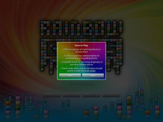 Rainbow Blocks screenshot 4