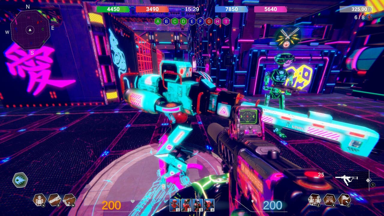Neon Phonk Robots screenshot 4