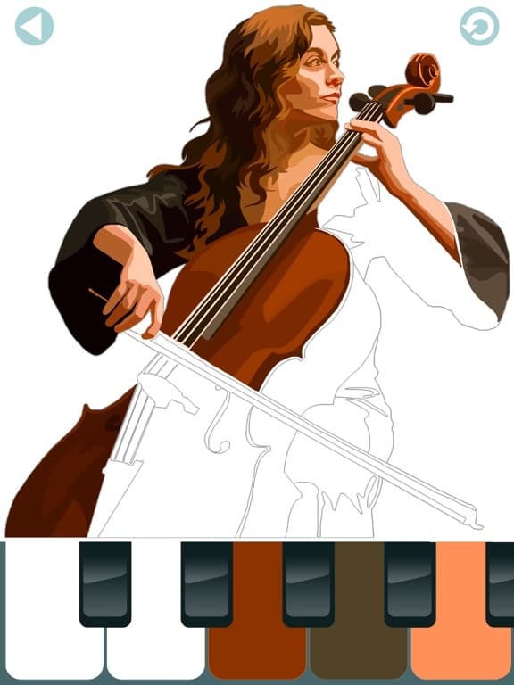 Color by Music: coloring game screenshot 6