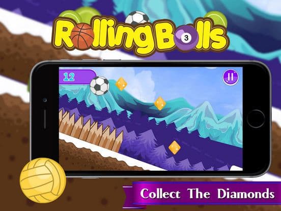 Christmas Rolling Balls screenshot 4