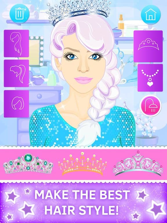 Ice Queen Princess Beauty Salon screenshot 2
