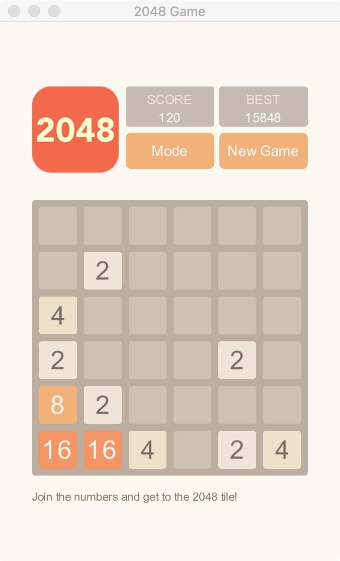 The 2048 Game screenshot 4
