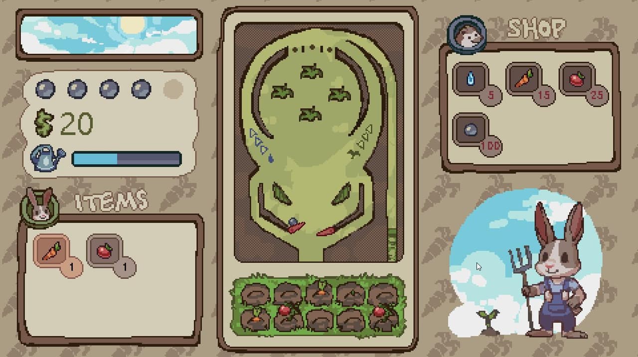Pinball Gardener