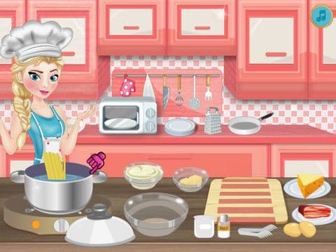 Amy Cooking Spaghetti screenshot 2
