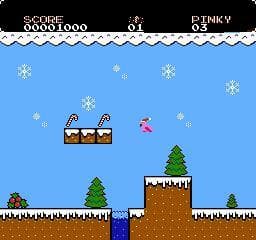 Pinky Xmas - NES Homebrew screenshot 3