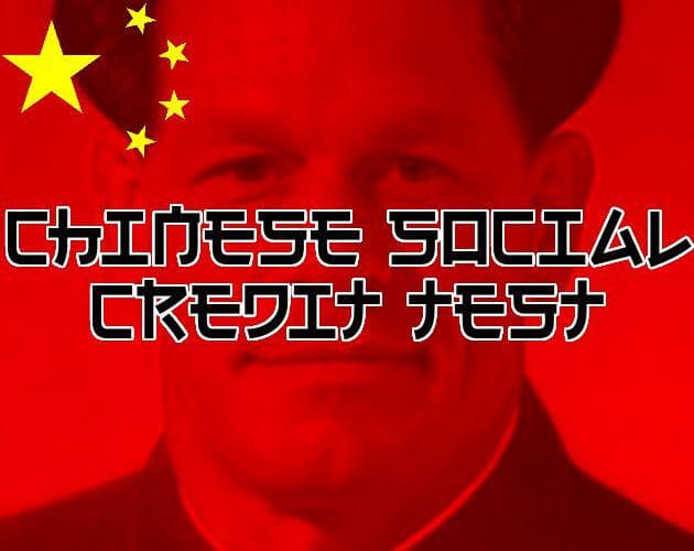 Chinese social credit test