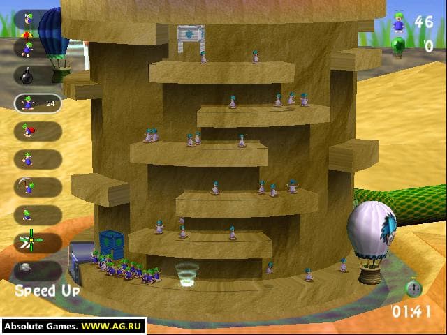 Lemmings Revolution screenshot 3
