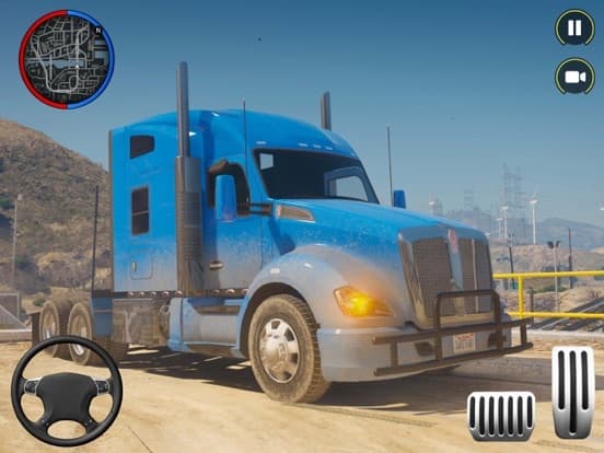 Euro Truck Simulator Games 3D screenshot 3