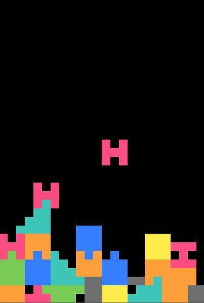 Jigsaw Tetris screenshot 2