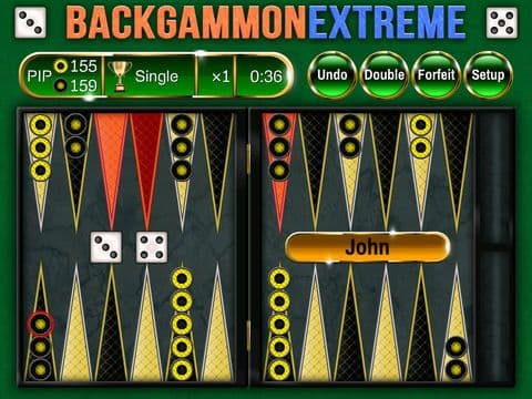 Backgammon Extreme Free - Powerful, Beautiful, Social! screenshot 2