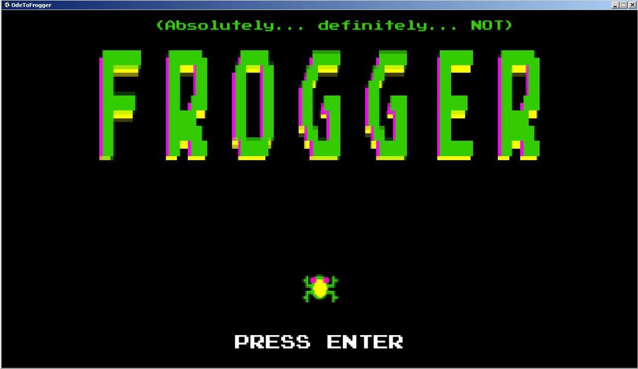 Ode to Frogger screenshot 2