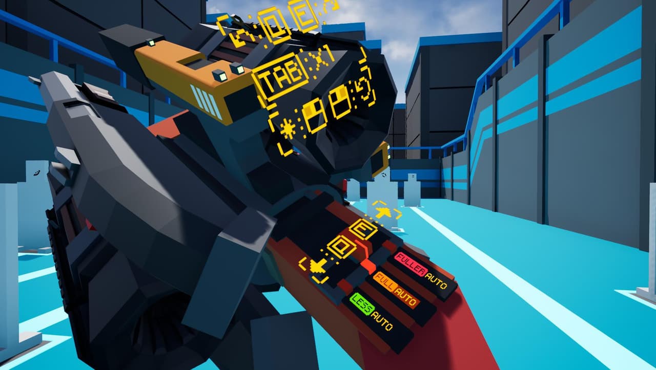 Weapon wheel (Shooting range) screenshot 2