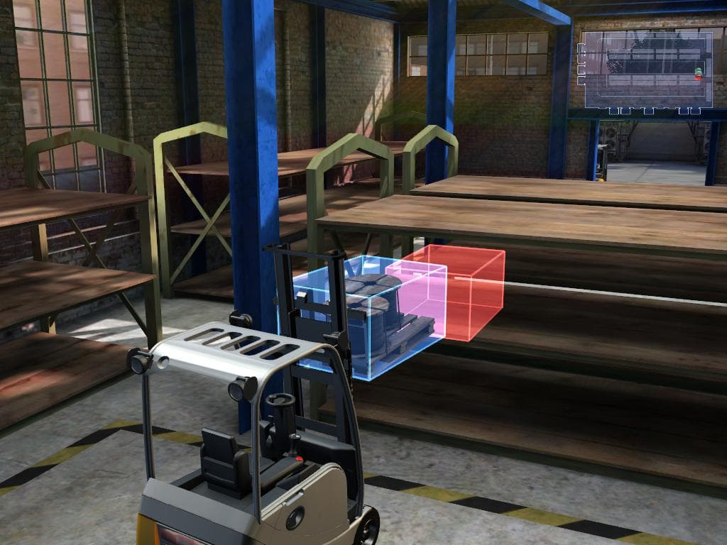 Forklift Truck Simulator 2009 screenshot 2