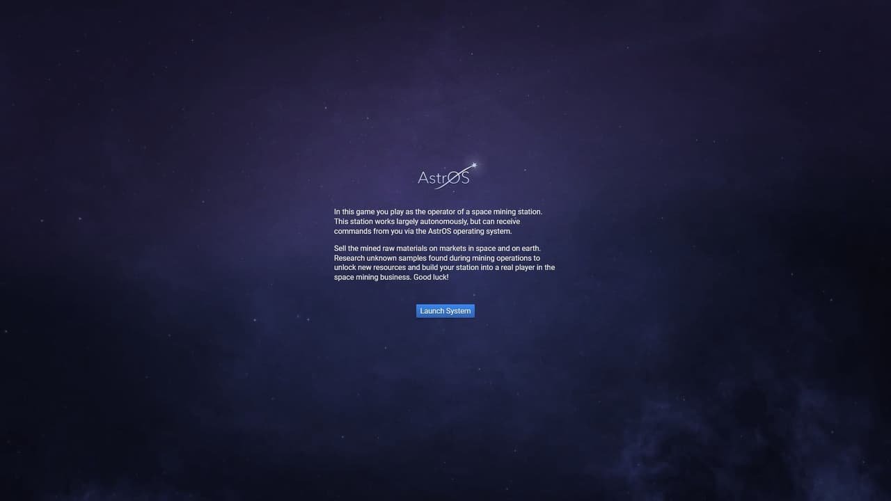AstrOS screenshot 2