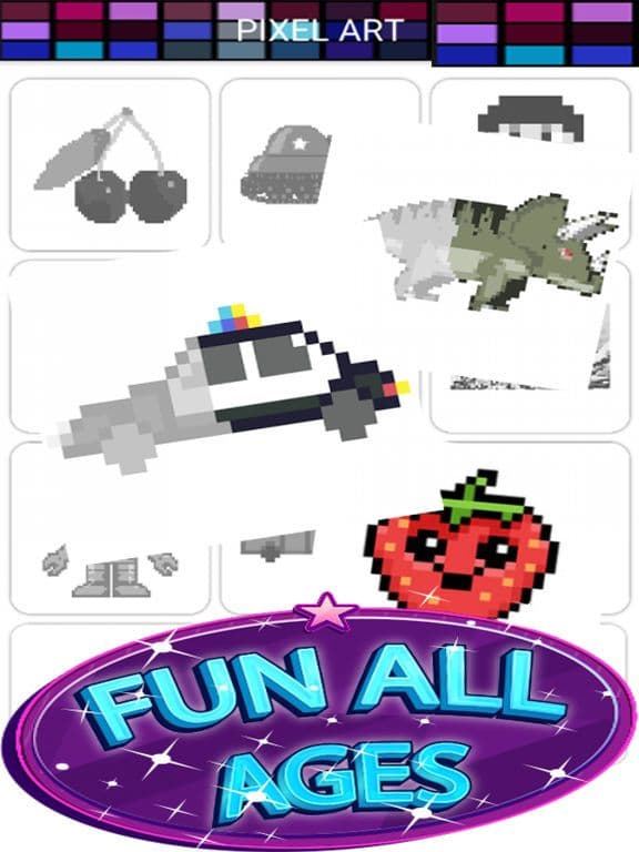 Pixel Art Color By Number Ω