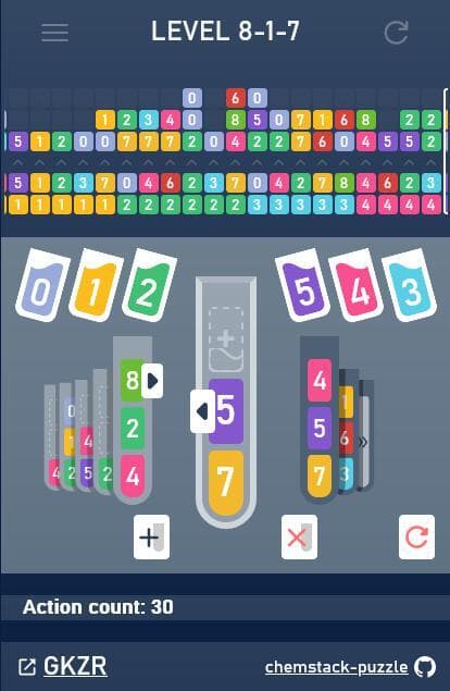 ChemStack Puzzle