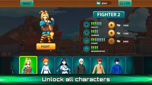Boxing MMA: Anime Fight screenshot 4