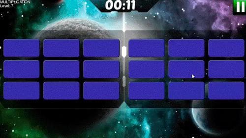 Astro Explosions (aka Space Memory Math)