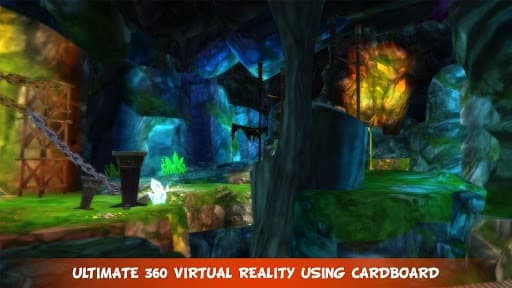 VR CAVE 3D Game - FREE 360 Virtual Reality tour screenshot 5