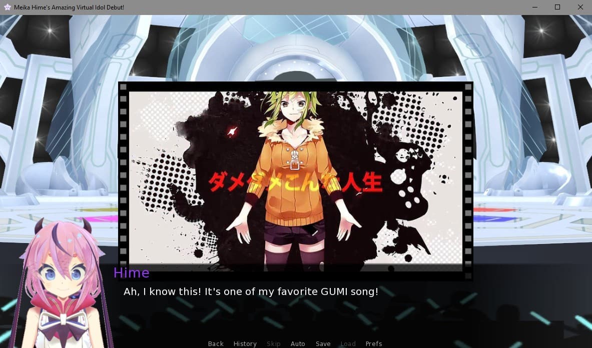 Meika Himes Amazing Virtual Idol Debut! screenshot 3