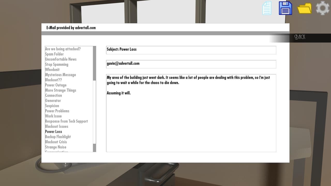 Epistle in a Bottle screenshot 2