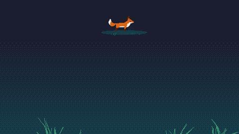 Hungry foxie in wonderland