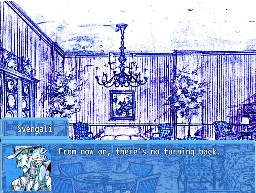 STARRY WALTZ [NAIBELI IDV FANGAME] screenshot 2