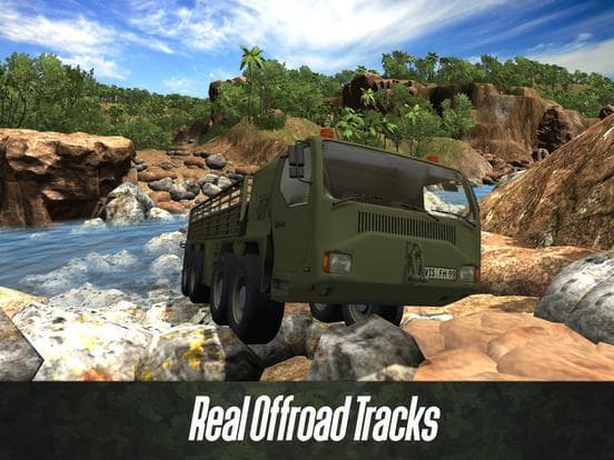 Army Truck Offroad Simulator 3D Full - Drive military truck! screenshot 4