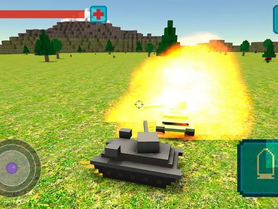 Armored Craft Tank Battle 3D screenshot 2