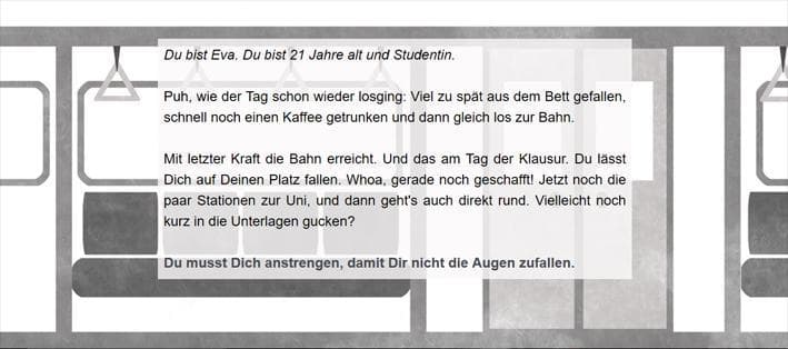 In der U-Bahn