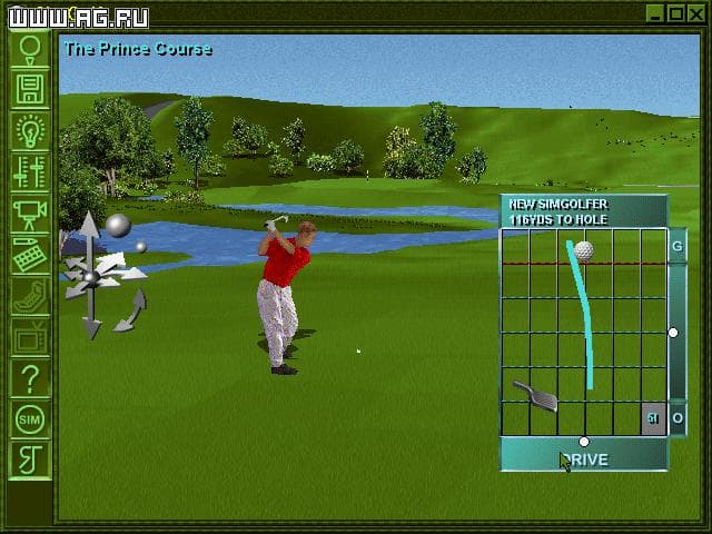 SimGolf screenshot 2