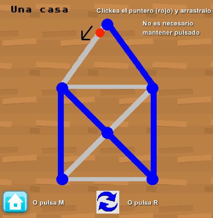 Minijuego Puzzle: Dibuja sin levantar el lápiz