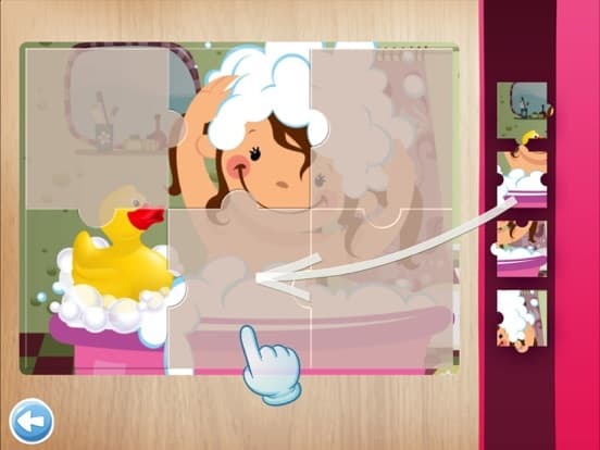 Bathroom Puzzle game for kids screenshot 5