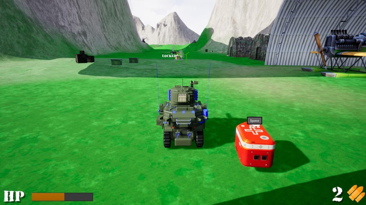 Battle Tank (itch) (CloudDeLuna) screenshot 3