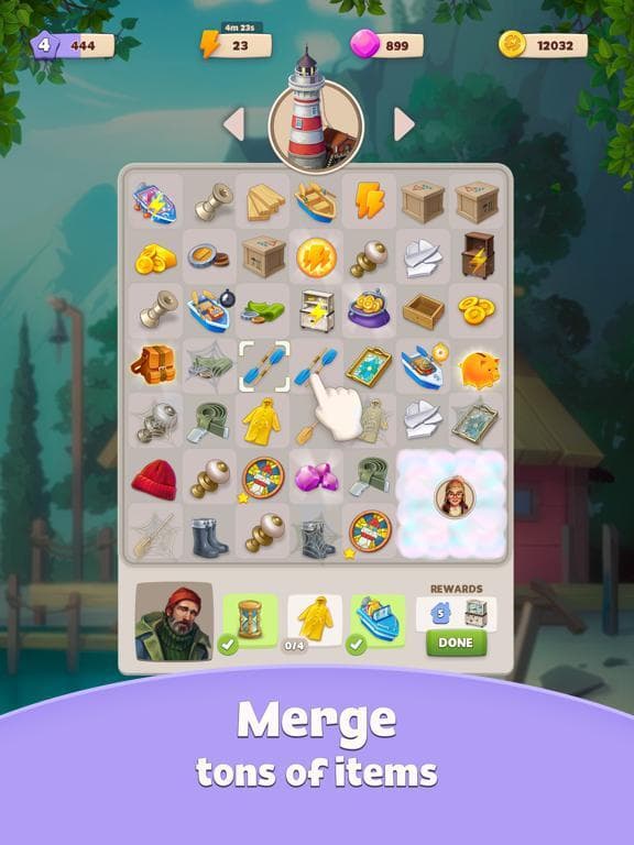 Merge Mystery: Lost Island screenshot 2