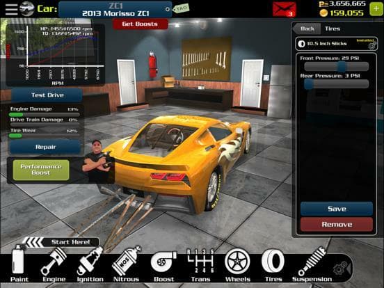 EV3 - Multiplayer Drag Racing screenshot 3