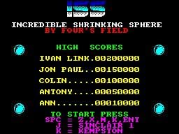 Incredible Shrinking Sphere