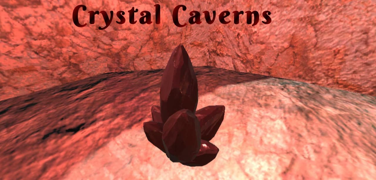 Crystal Caverns (itch) (Game Dev Debbie) screenshot 2