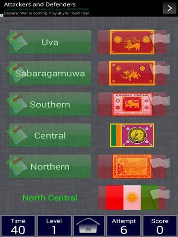 Sri Lanka Provinces Match Free screenshot 4